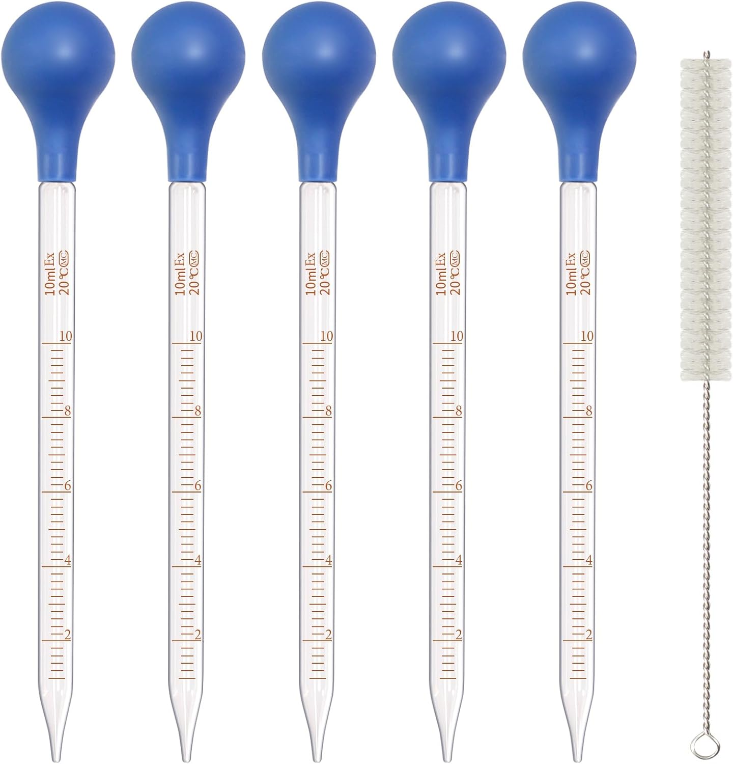 5-pack glazen pipetdruppelaars - Essential Oils recensie en prijs